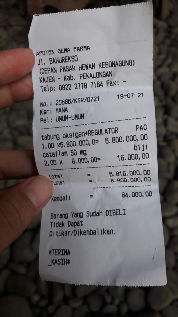 bukti pembayaran