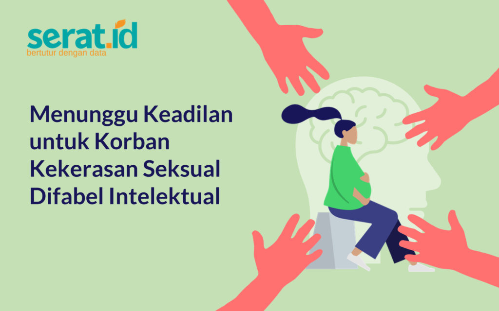 Ilustrasi kekerasan seksual pada peyandang disabilitas intelektual. (Abdul Arif/Serat.id)